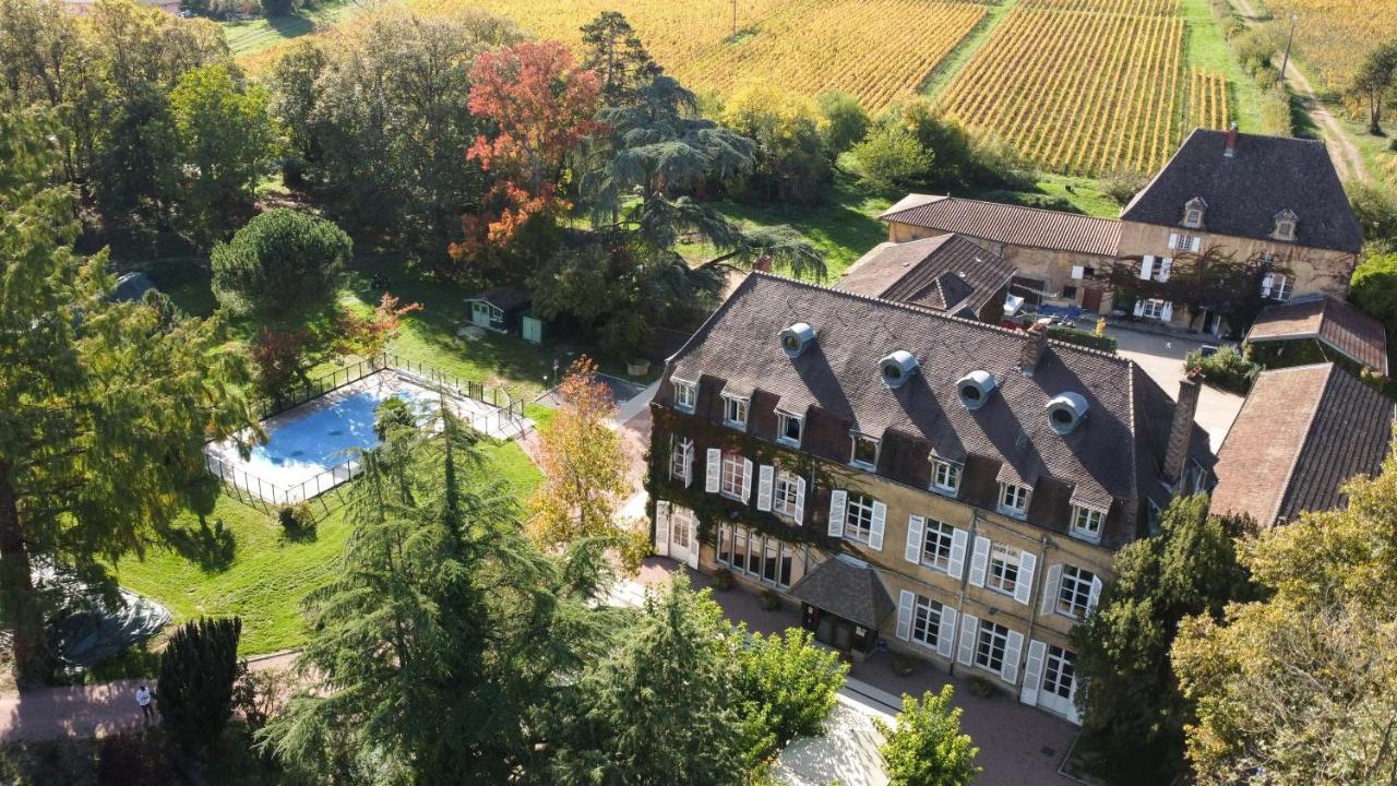 Logis Hotels Chateau De La Barge Chaintré Exteriér fotografie